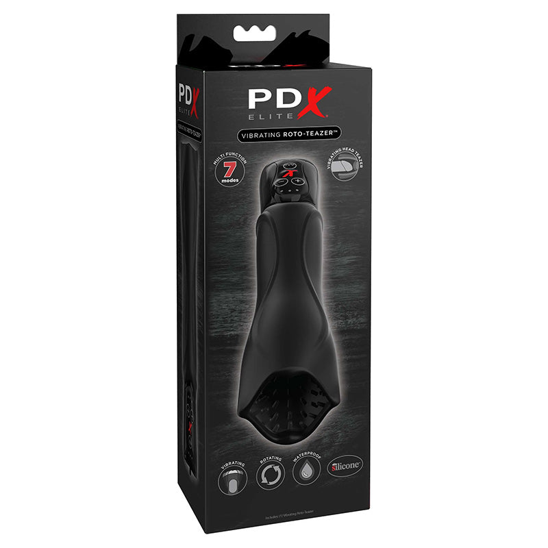 Pipedream RD513 PDX Elite Vibrating Roto-Teazer Package