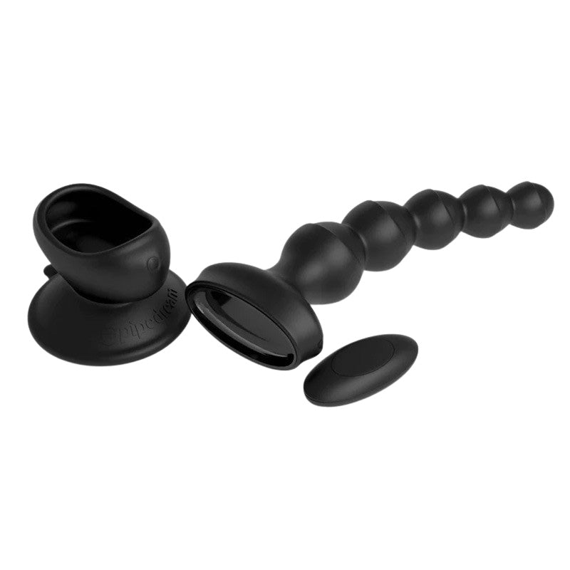 Pipedream PD7079-23 3Some Wall Banger Beads Remote Vibrating Anal Beads
