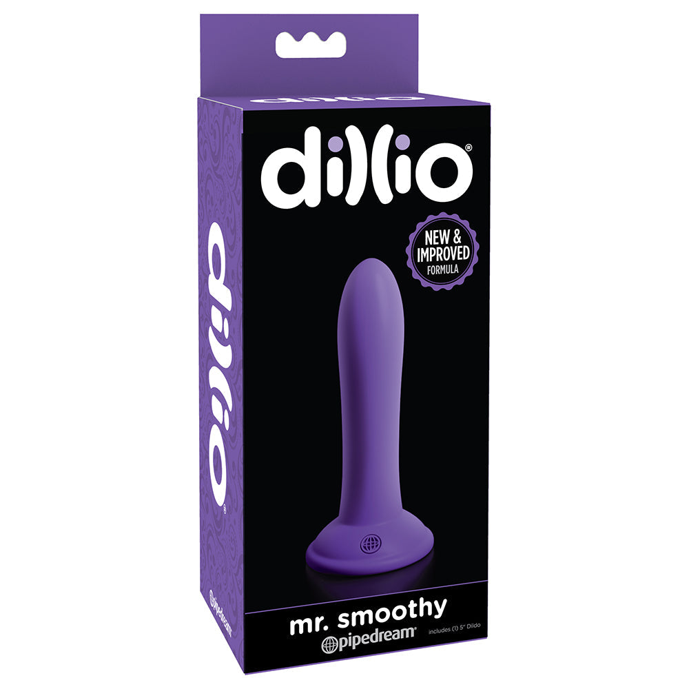 Dillio Mr. Smoothy 5 Inch Dildo - Purple