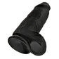 King Cock Chubby Realistic Large 9 Inch Suction Cup Dildo - Black