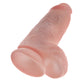 King Cock Chubby Realistic Large 9 Inch Suction Cup Dildo - Light
