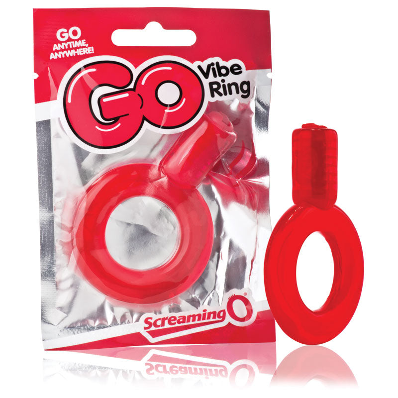 Screaming O GO-R-110 GO Vibe Ring - Red Package