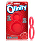 Screaming O OFY-R-101 Ofinity Double Cock Ring Red