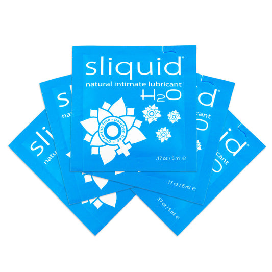 Sliquid H2O Original Water-Based Lubricant 5 ml Sample Foil Pack