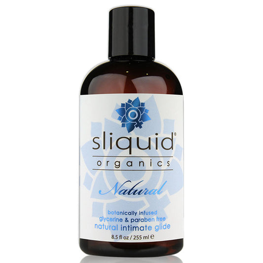 Sliquid Organics Natural Aloe-Based Lubricant 8.5 oz 255 ml Bottle