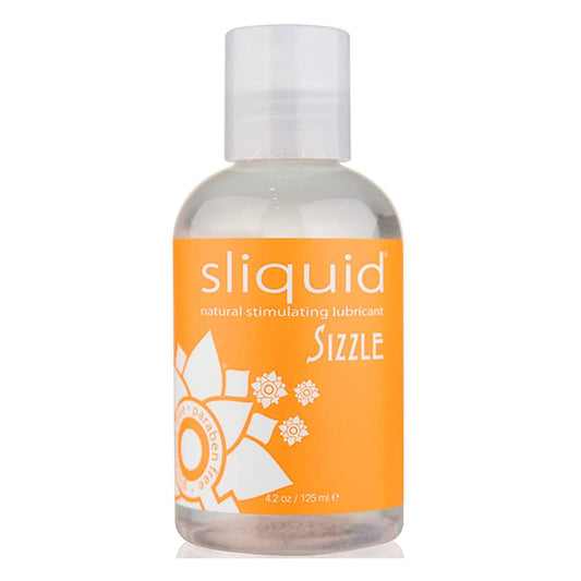 Sliquid Sizzle Stimulating Lubricant 4.2 oz 125 ml Bottle