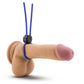 Blush BL-31092 Stay Hard Silicone Loop Cock Ring - Blue