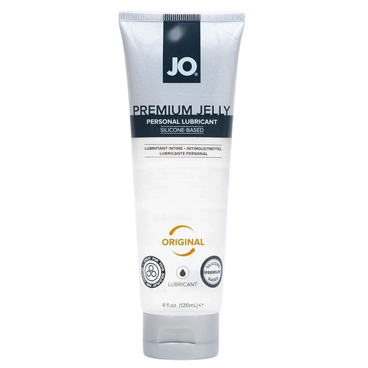 JO Premium Jelly Original Silicone-Based Lubricant 4 oz 120 ml