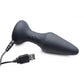 XR Brands AG380 Thump It 7X Slim Thumping Silicone Anal Plug