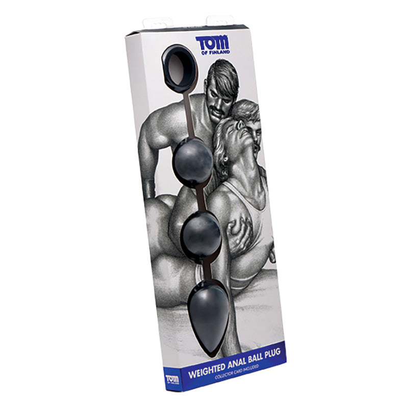 XR Brands TF1915 Tom of Finland Weighted Anal Ball Plug Package