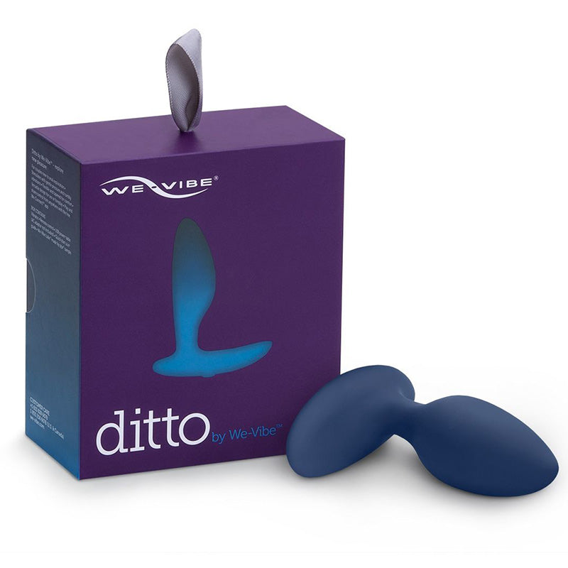 We-Vibe Ditto Interactive Butt Plug Blue Package Front