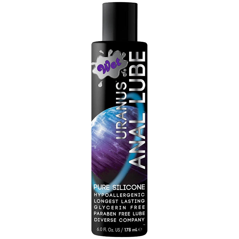 Wet Uranus Silicone Anal Lubricant 6 oz 178 ml