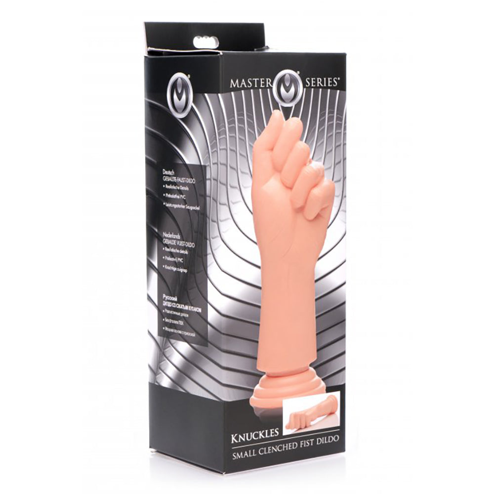 Knuckles Small Clenched Fist Dildo with Suction Cup - Package